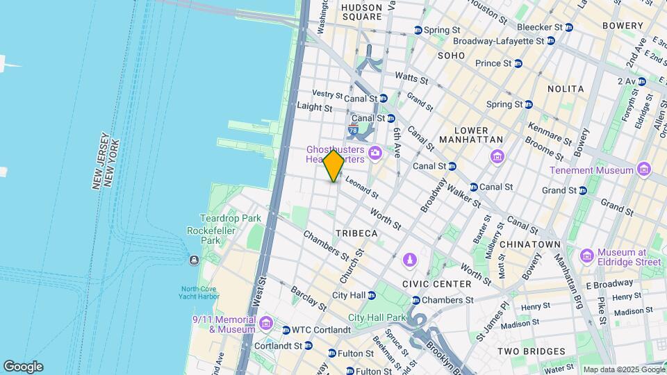 75 Hudson St Map and Location Details