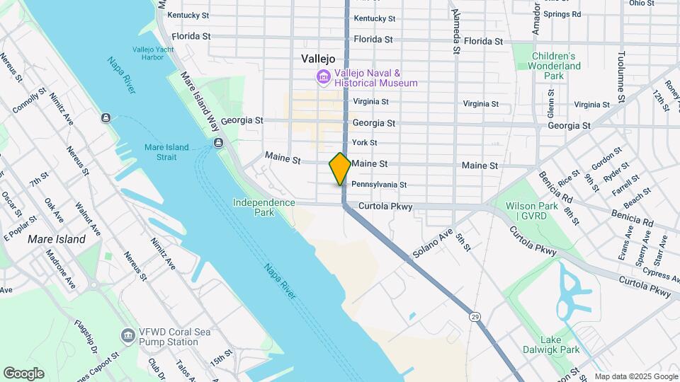 1323 Sonoma Blvd Map and Location Details