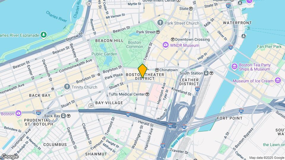 226 Tremont St Map and Location Details