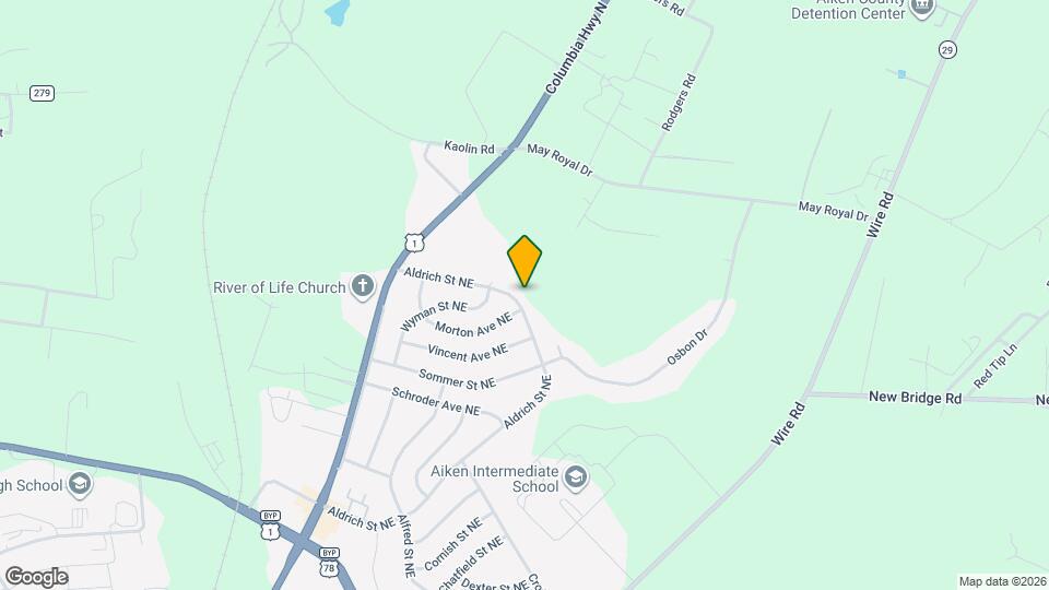 1507 Aldrich St NE Map and Location Details