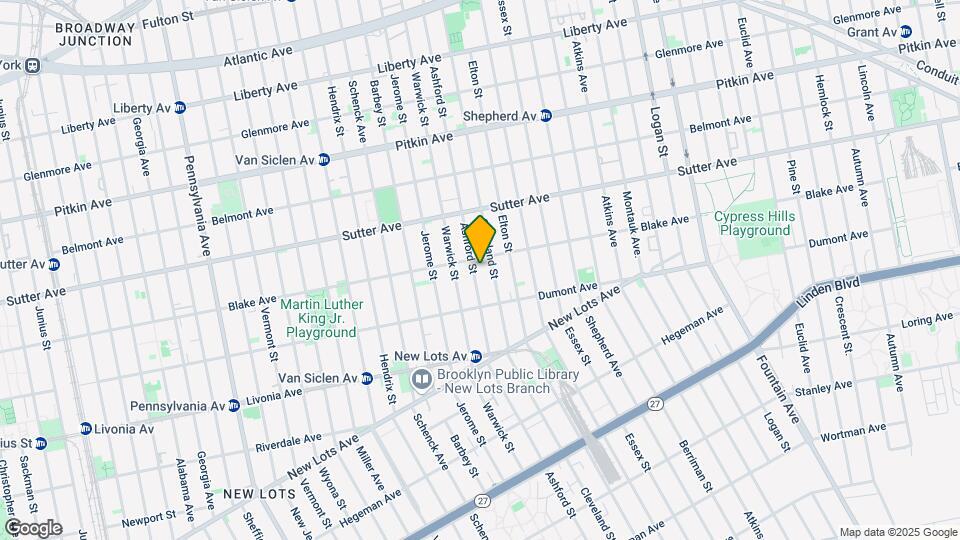 531 Ashford St, Unit Apt#2 Mapa y Detalles de la Ubicación