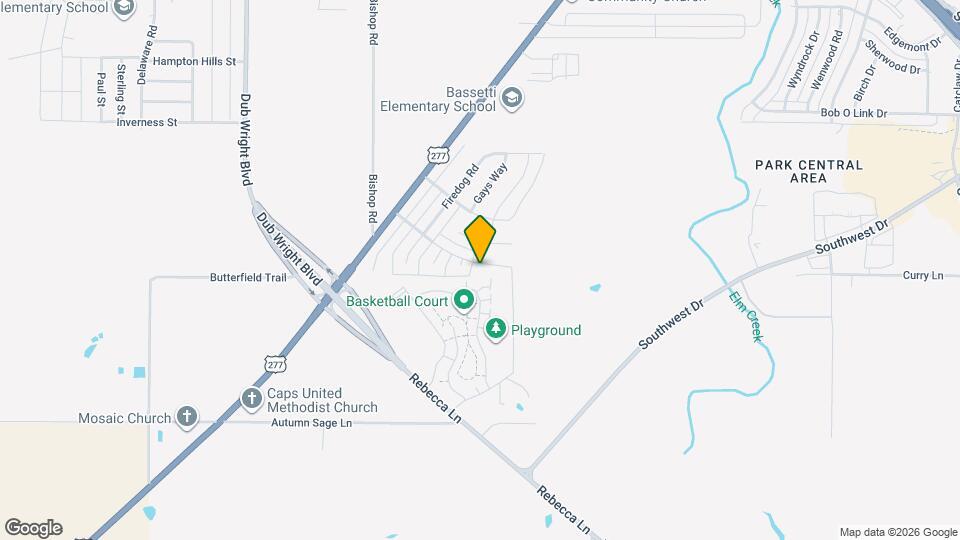 5749 Foxfire Dr Map and Location Details