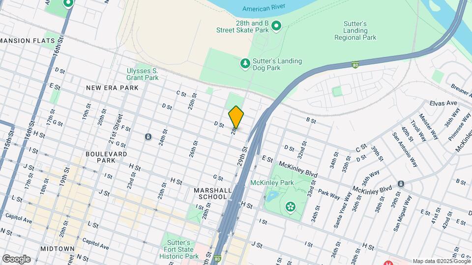 401-403 28th St Map and Location Details