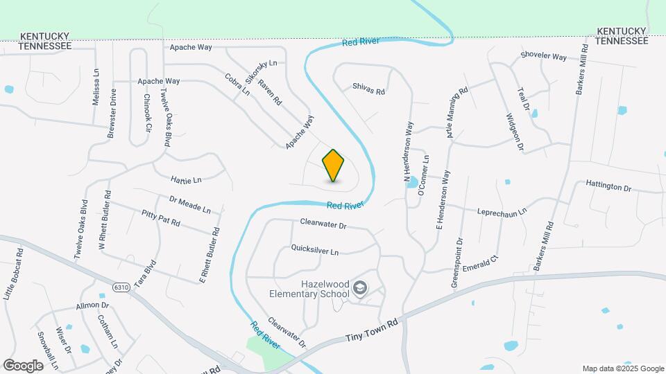 1594 Raven Rd Map and Location Details