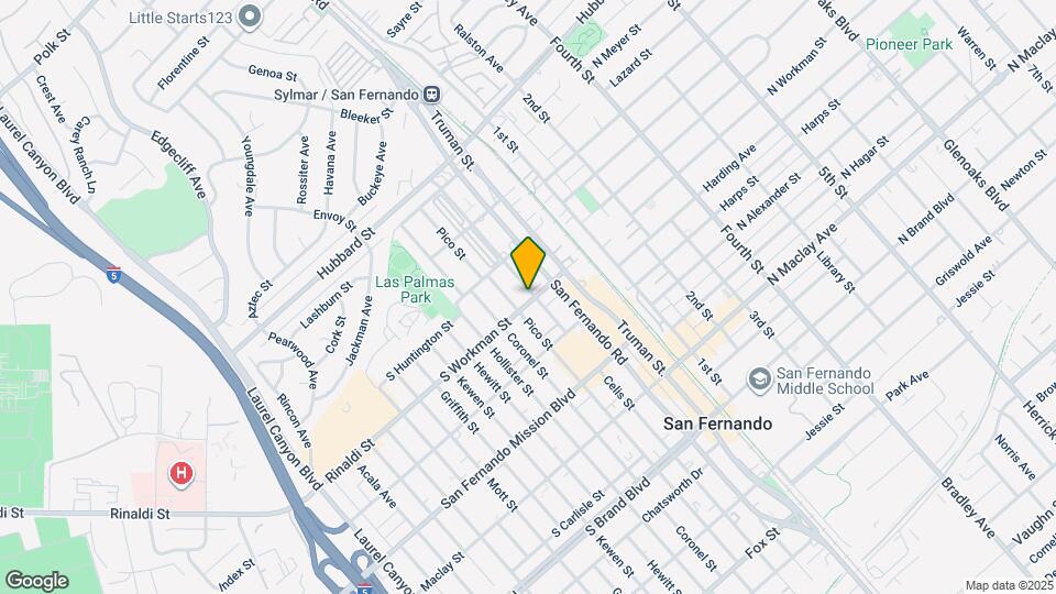 1402 Celis St Map and Location Details