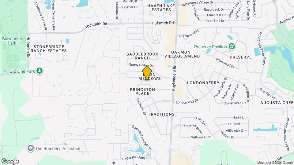 8618 Cedar Walk Dr Map and Location Details