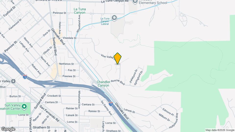 8471 Vine Valley Dr Map and Location Details