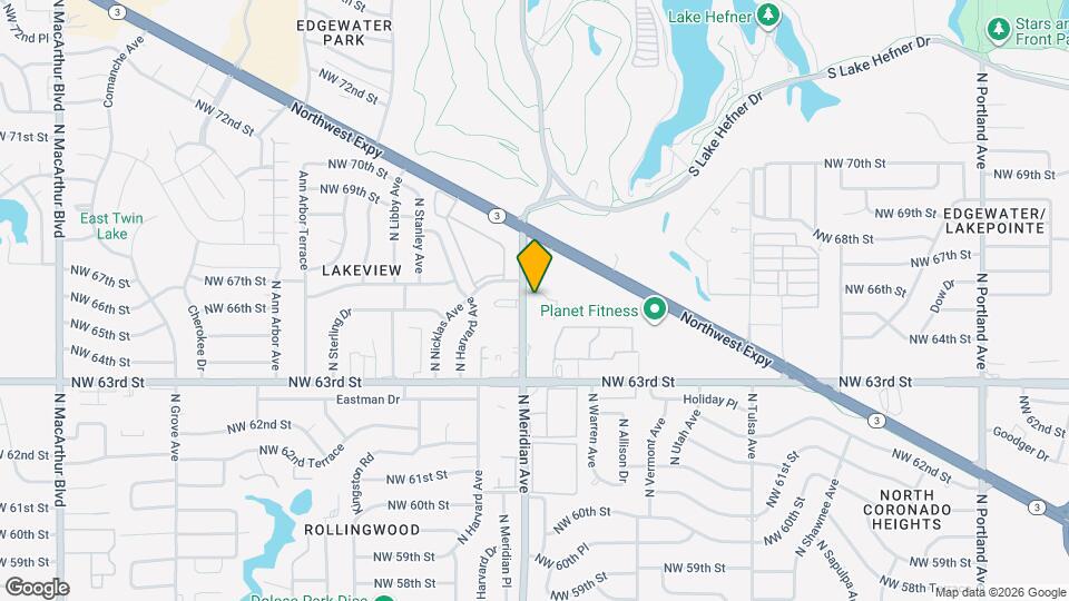 6552 N Meridian Ave Map and Location Details