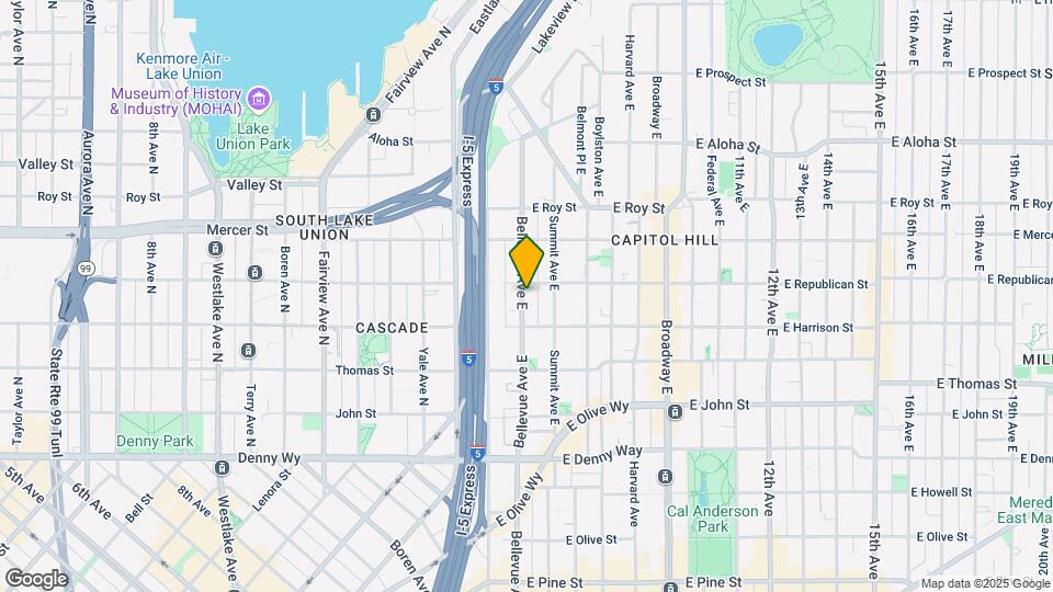 426 E Bellevue Ave Mapa y Detalles de la Ubicación