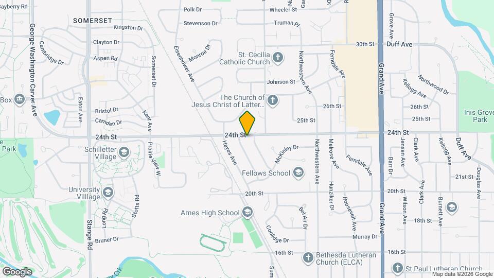 1610 24th St Map and Location Details