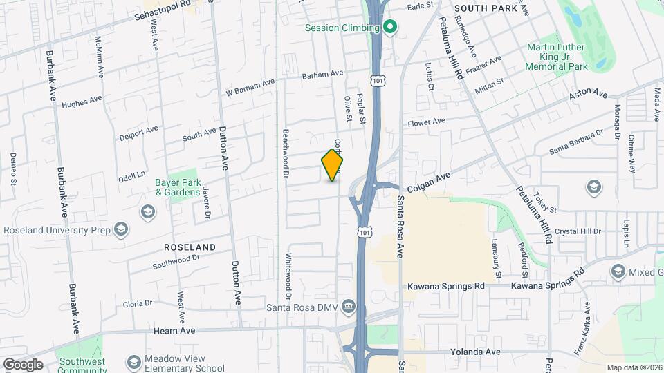 1779 Corby Ave Map and Location Details