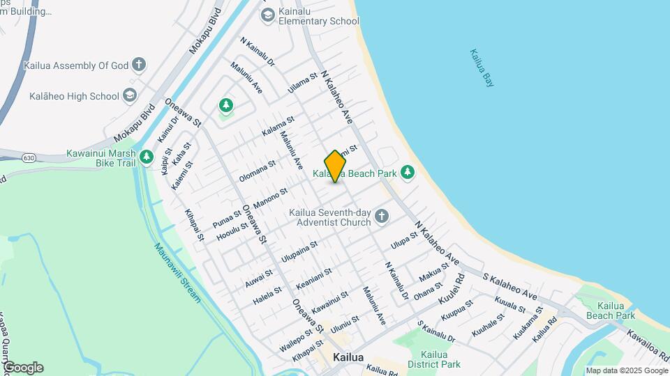 337 N Kainalu Dr Map and Location Details