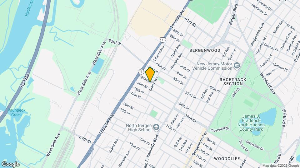 1507 81st St Map and Location Details