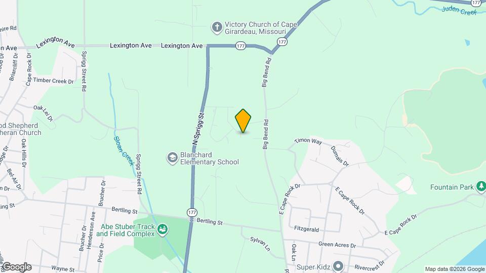 1928 Garrett Dr Map and Location Details