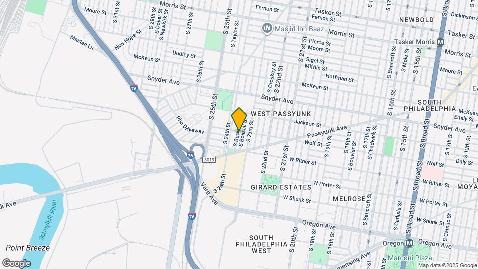 2307 S Bucknell St Map and Location Details