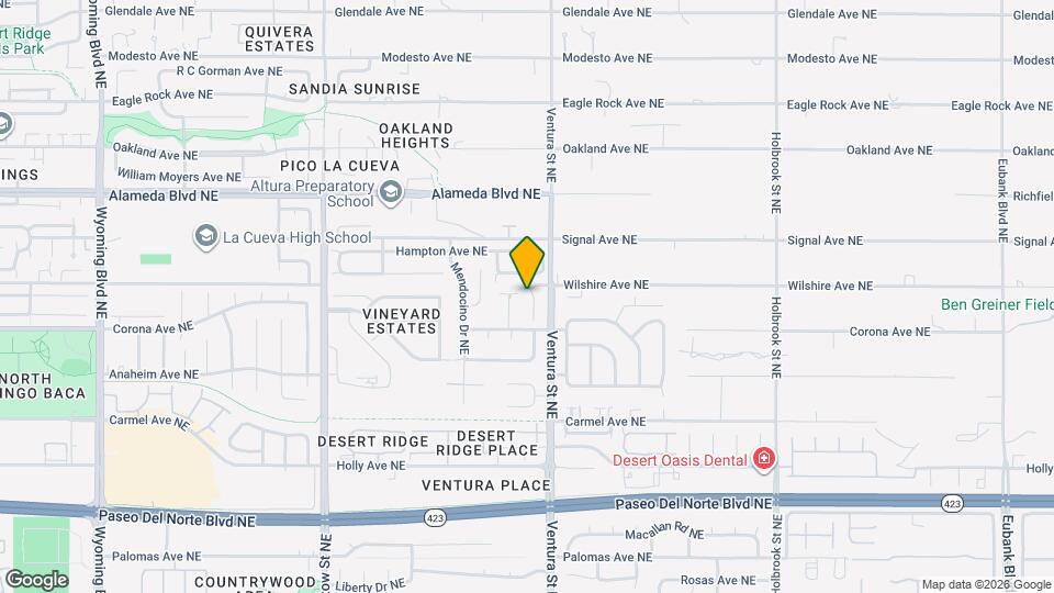 8523 Waterford Pl NE Map and Location Details