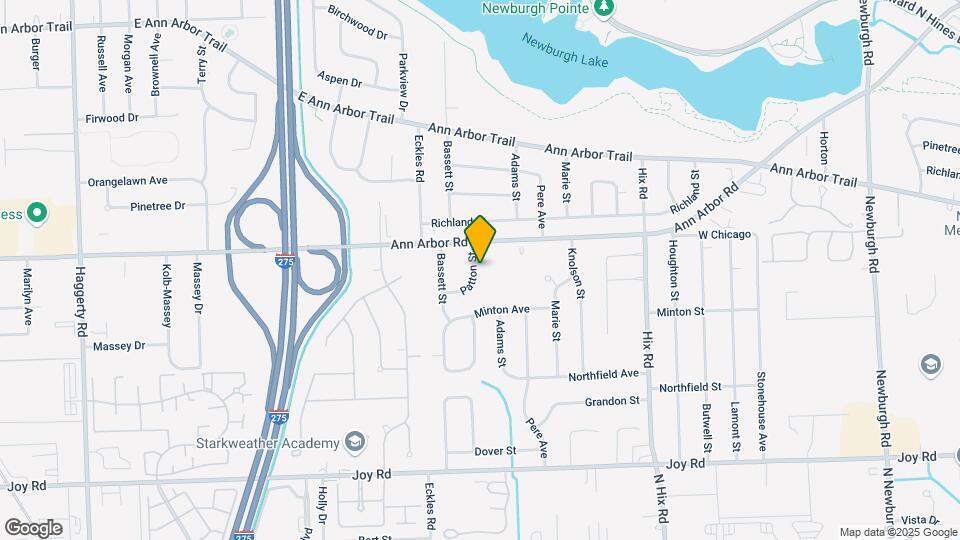 9434 Patton St Mapa y Detalles de la Ubicación
