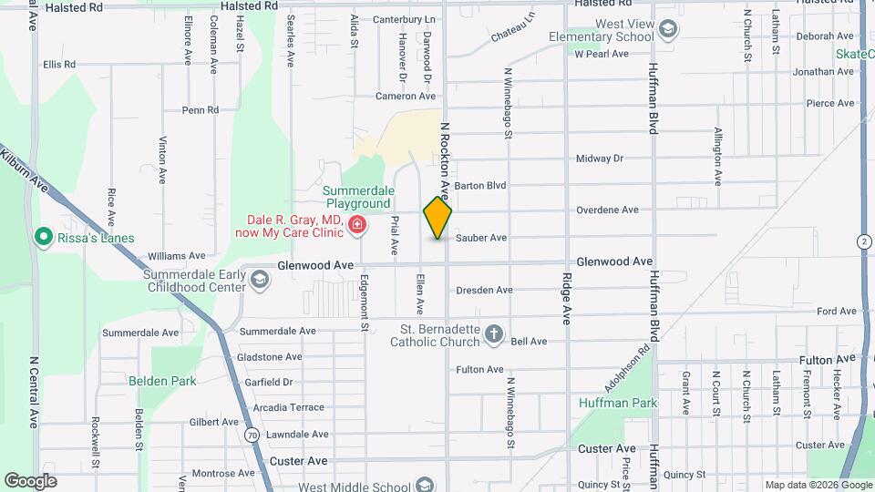 2710 N Rockton Ave Map and Location Details