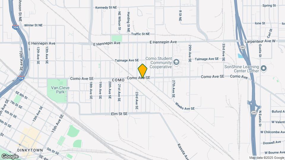 2312 Como Ave SE Map and Location Details