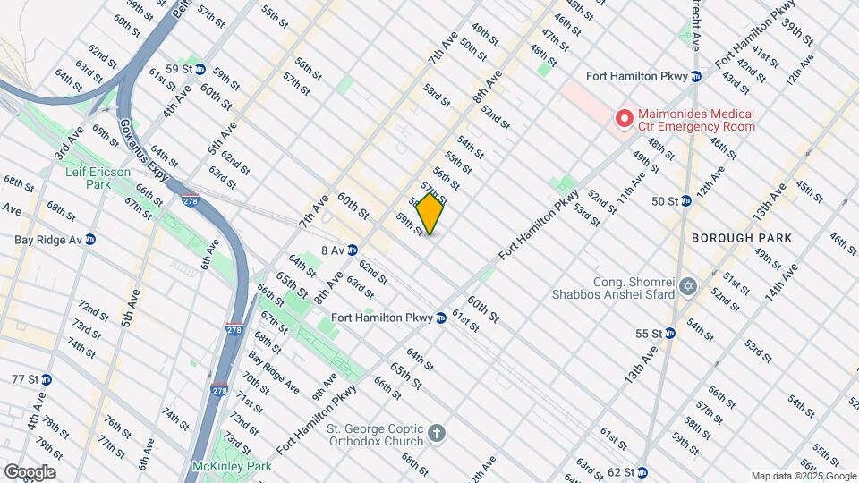 883 59th St Map and Location Details