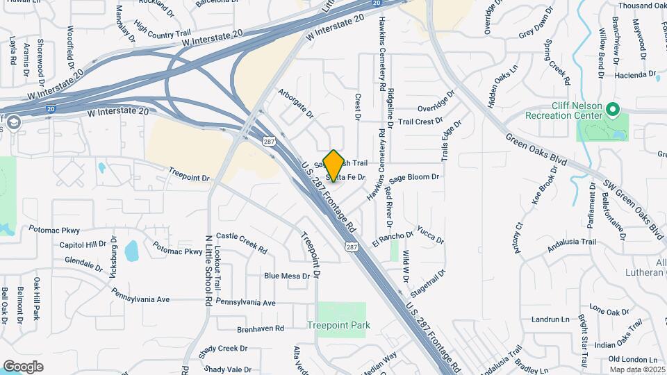 5012 Santa Fe Ct Map and Location Details