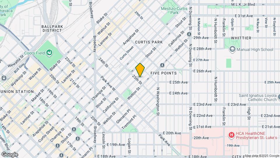 2510 California St Map and Location Details