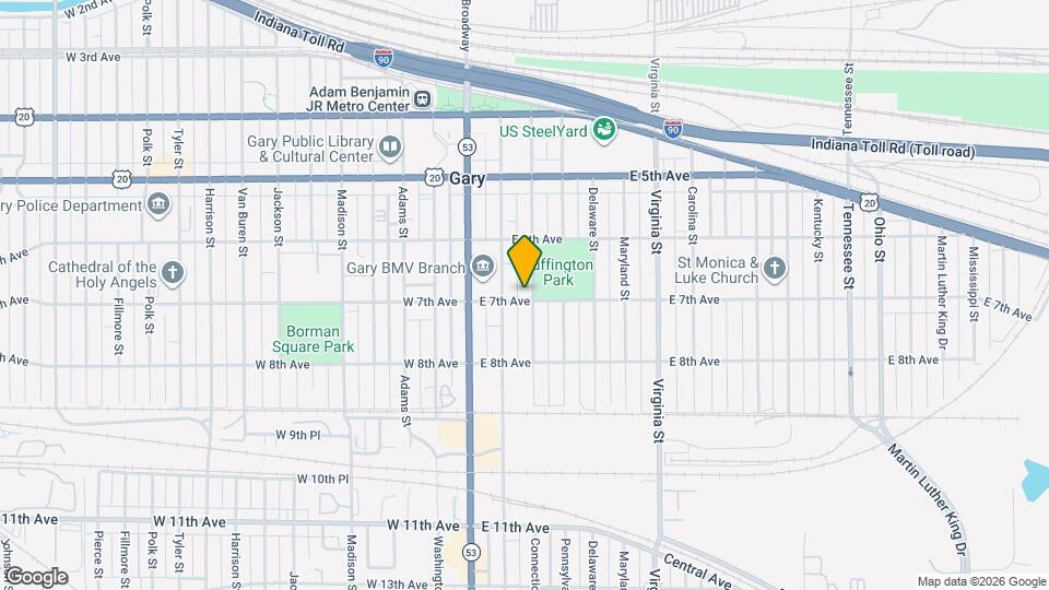 672 Connecticut St Map and Location Details