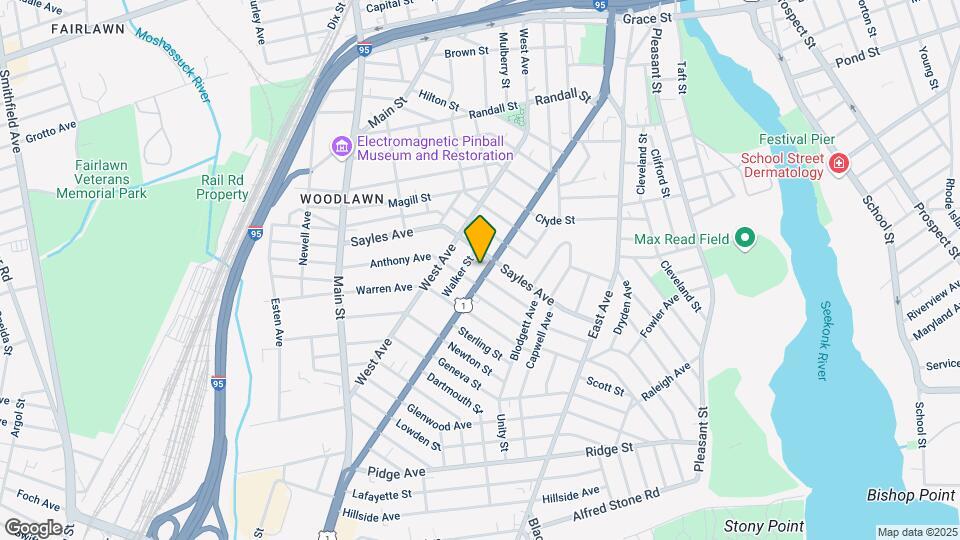 397 Pawtucket Ave Map and Location Details