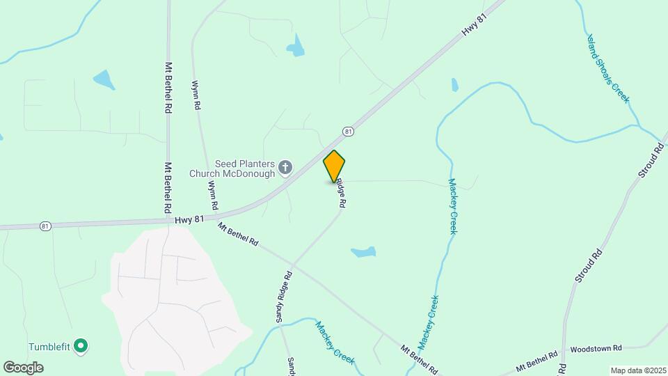 983 Sandy Ridge Rd Map and Location Details