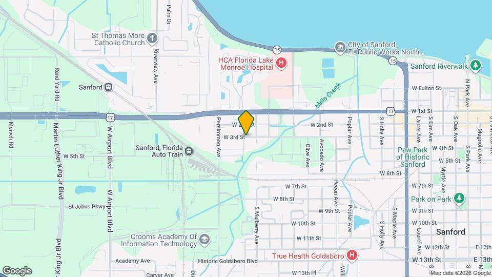 1719 W 3rd St Map and Location Details