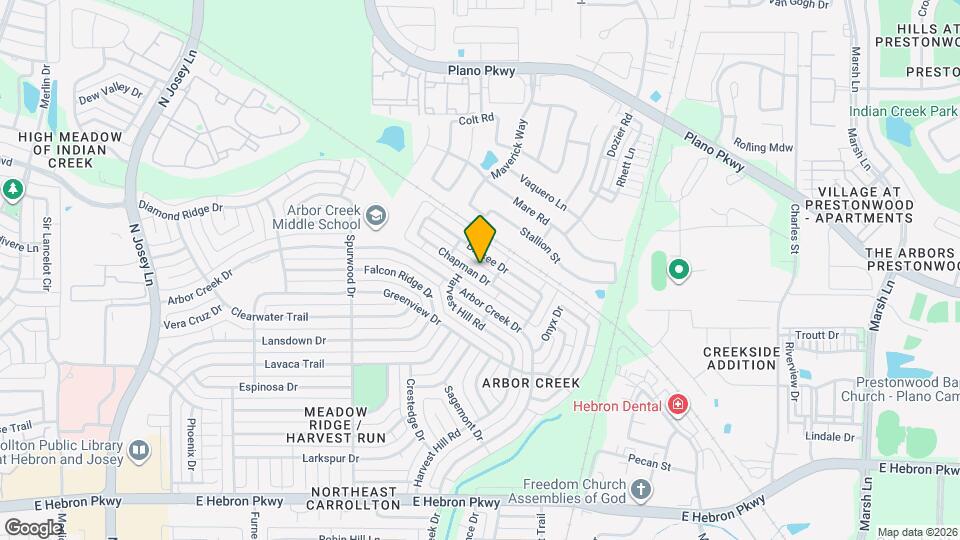 2213 Chapman Dr Map and Location Details