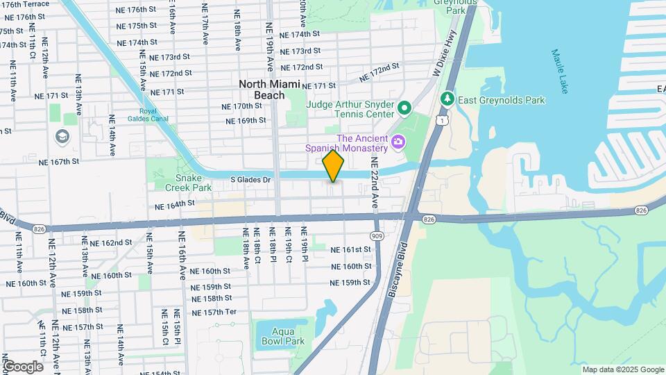 2075 NE 164th St Map and Location Details