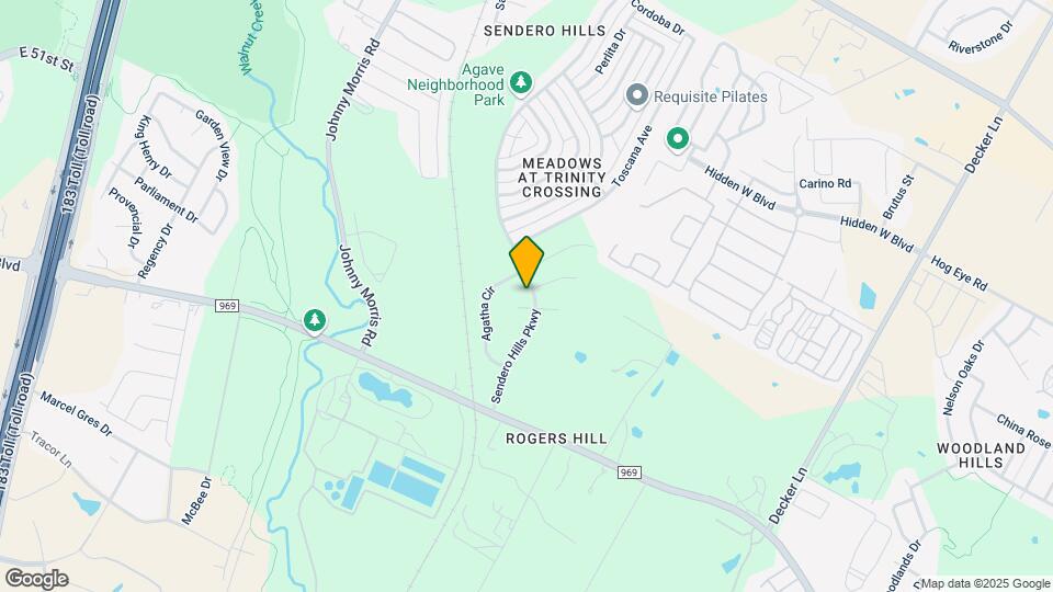 5408 Sendero Hills Pkwy Map and Location Details