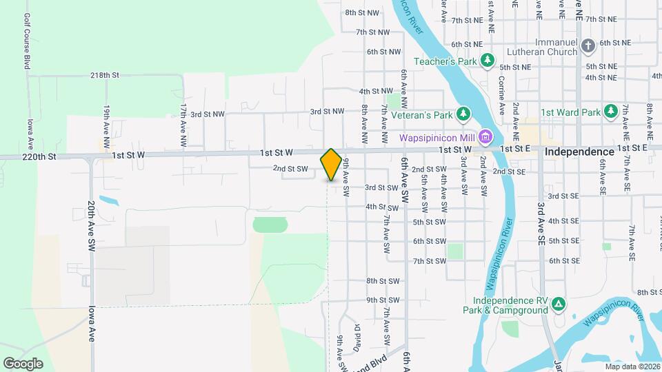 912 3rd St SW Map and Location Details