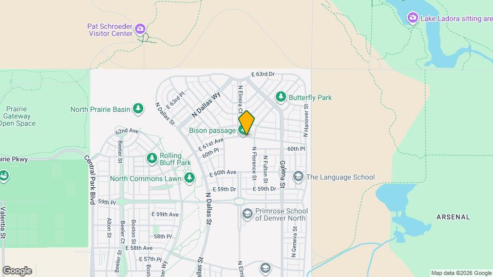 9912 E 61st Ave Map and Location Details