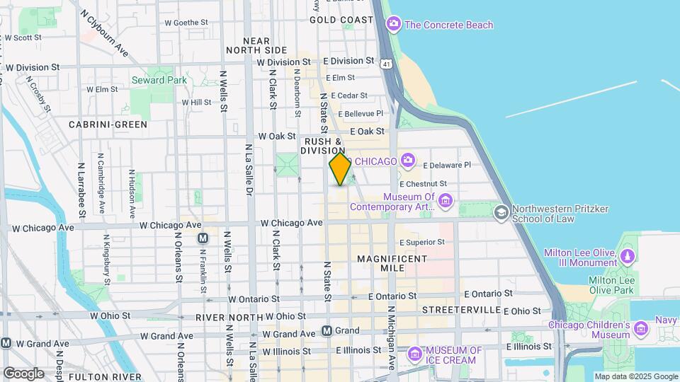 19 E Chestnut St Map and Location Details