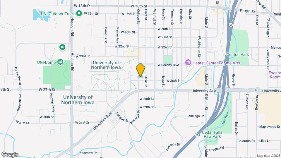 2522 College St Map and Location Details