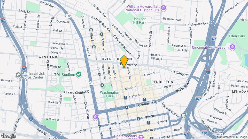 21 E 15th St Map and Location Details