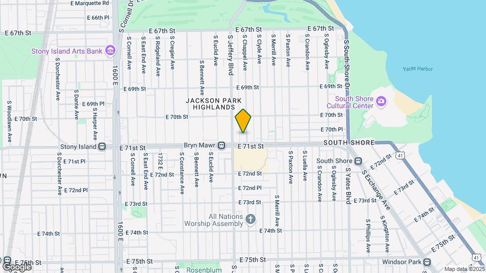 7038 S Chappel Ave Map and Location Details