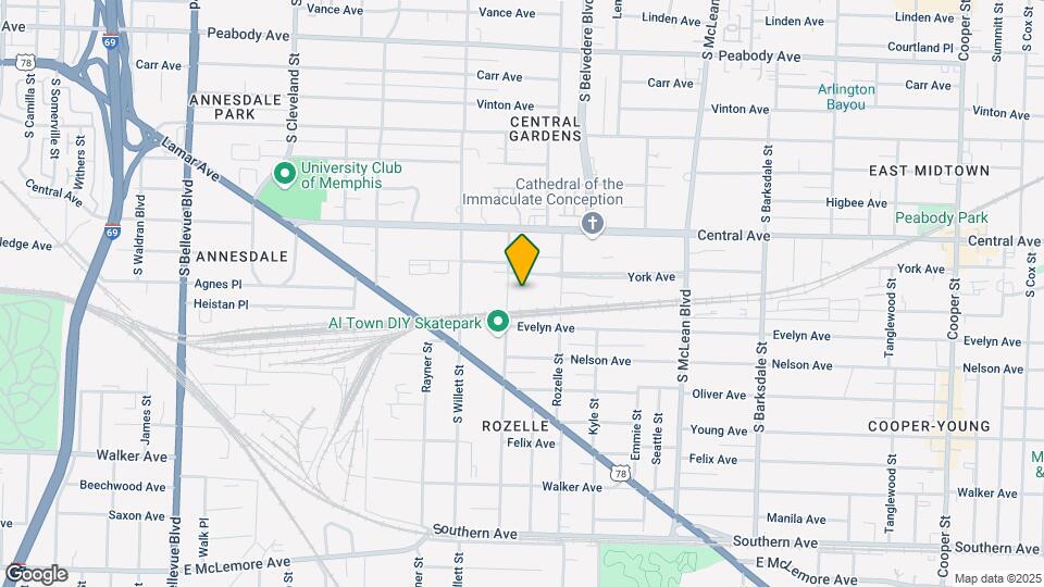 786 Roland St Map and Location Details