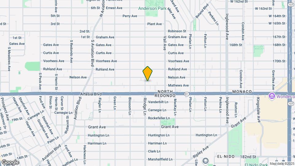 2203 Mathews Ave Map and Location Details