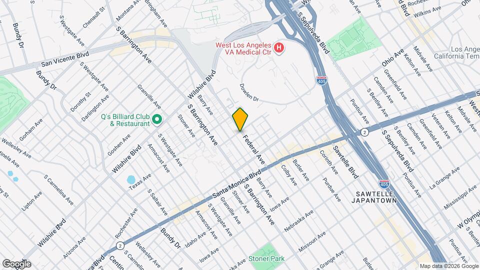 11600 Rochester Ave, Unit 5 Mapa y Detalles de la Ubicación