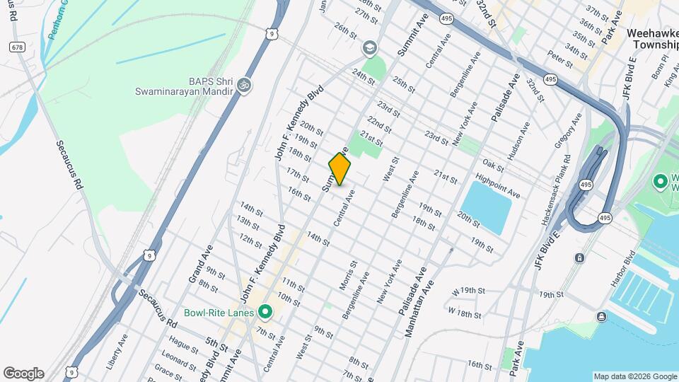 712 17th St Map and Location Details