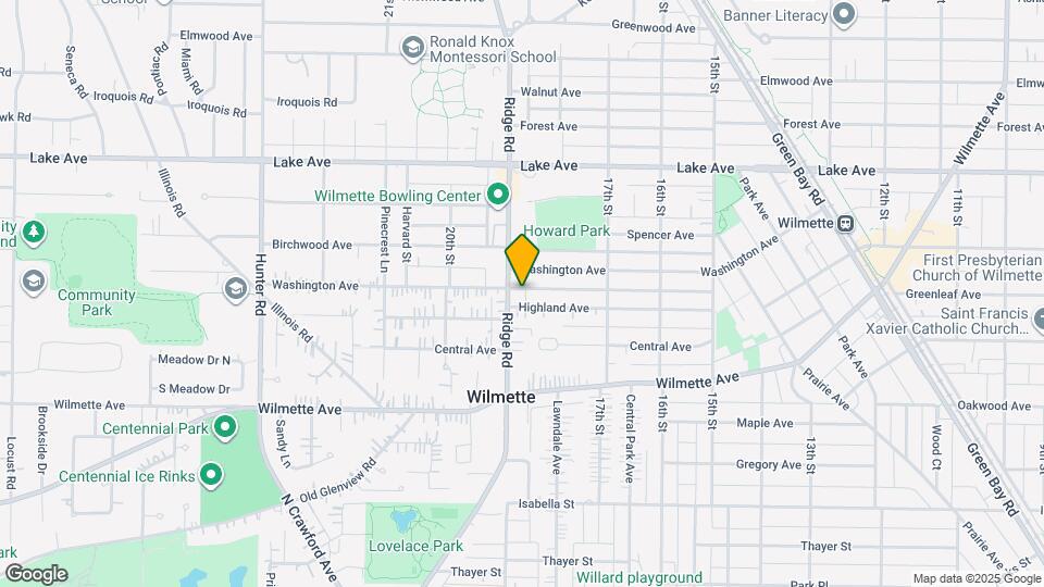 606 Ridge Rd Map and Location Details