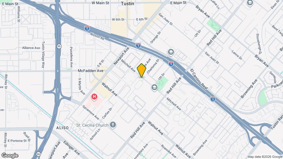 1261 Walden Ln Map and Location Details