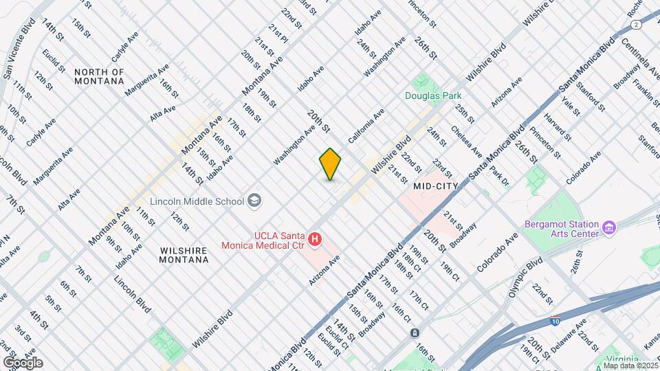 1127 18th St Mapa y Detalles de la Ubicación