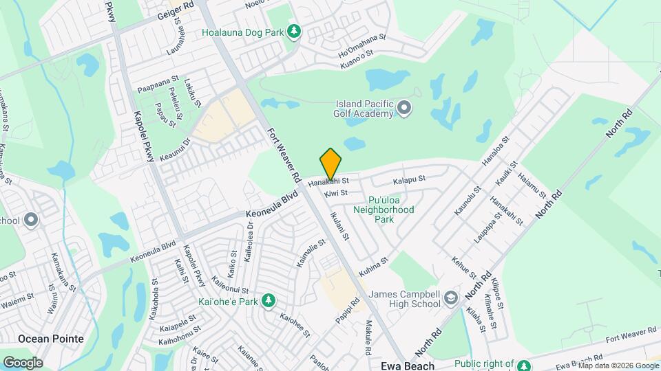 91-1130-1130 Hanakahi St Map and Location Details