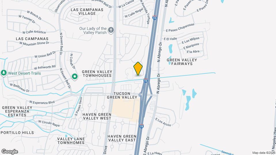 53 W Calle del Lago Map and Location Details