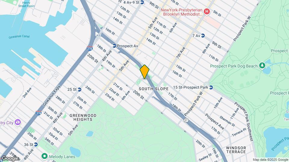 329 18th St Map and Location Details