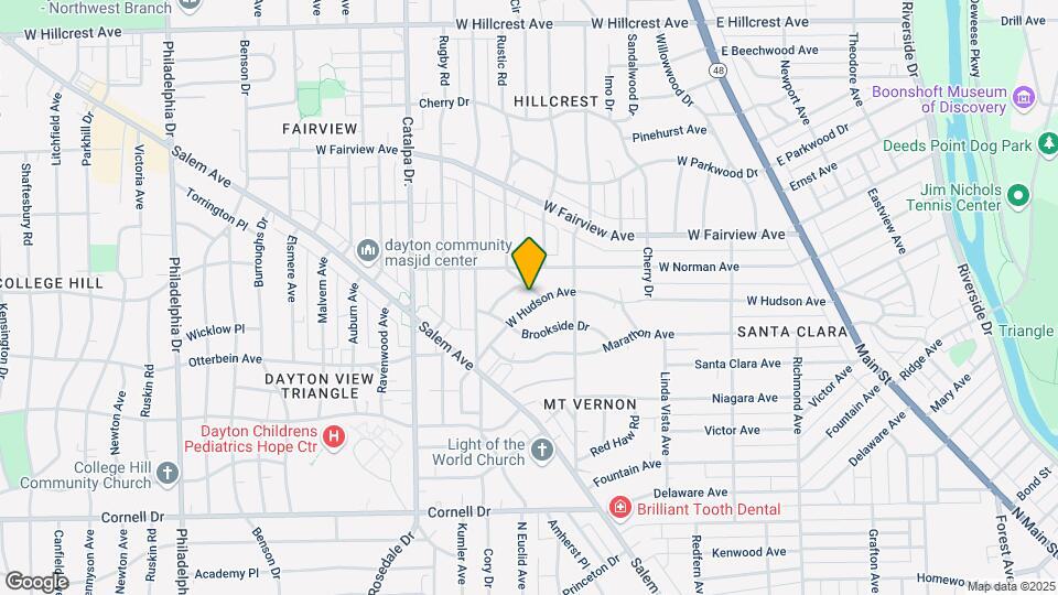 439 W Hudson Ave Map and Location Details
